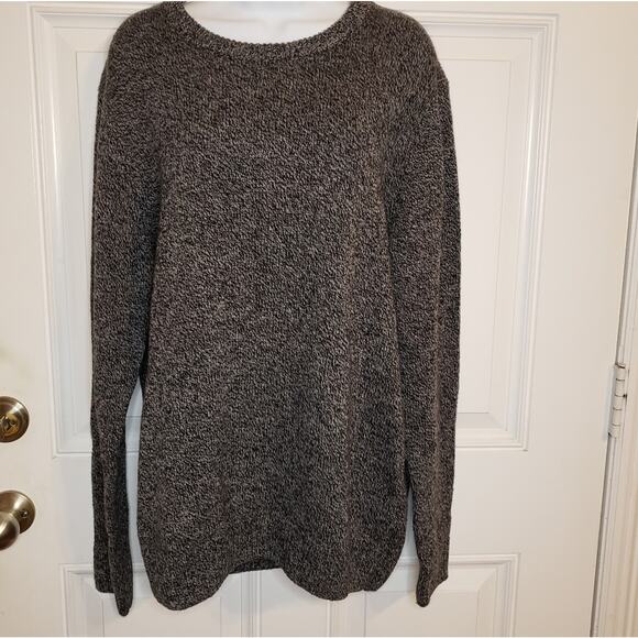 Sonoma Marled Gray Crew Pullover NWT - Picture 2 of 9